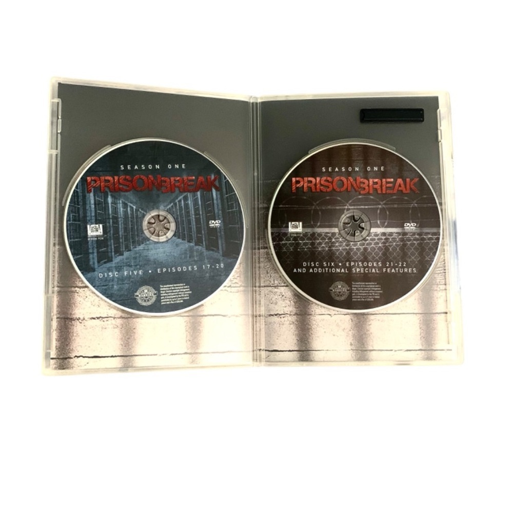 Prison Break Complete Seasons 1 & 2 (6 Disc DVD sets)‎ Action/Intrigue/Suspense - Picture 9 of 16